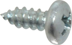 Value Collection - #7 Pan Head Phillips Sheet Metal Screw - Steel, 3/8" Length Under Head, Grade 2 - Apex Tool & Supply