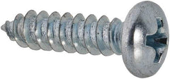 Value Collection - #7 Pan Head Phillips Sheet Metal Screw - Steel, 5/8" Length Under Head, Grade 2 - Apex Tool & Supply