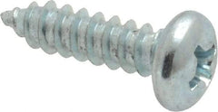 Value Collection - #8 Pan Head Phillips Sheet Metal Screw - Steel, 5/8" Length Under Head, Grade 2 - Apex Tool & Supply