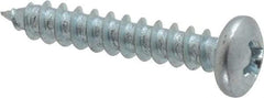 Value Collection - #8 Pan Head Phillips Sheet Metal Screw - Steel, 1" Length Under Head, Grade 2 - Apex Tool & Supply