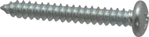 Value Collection - #8 Pan Head Phillips Sheet Metal Screw - Steel, 1-1/4" Length Under Head, Grade 2 - Apex Tool & Supply