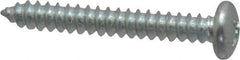 Value Collection - #8 Pan Head Phillips Sheet Metal Screw - Steel, 1-1/4" Length Under Head, Grade 2 - Apex Tool & Supply