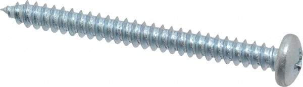 Value Collection - #8 Pan Head Phillips Sheet Metal Screw - Steel, 1-3/4" Length Under Head, Grade 2 - Apex Tool & Supply