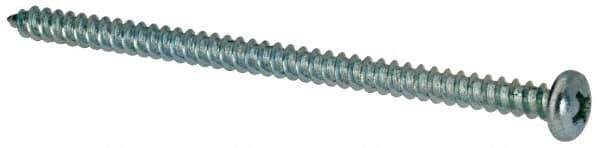 Value Collection - #8 Pan Head Phillips Sheet Metal Screw - Steel, 3" Length Under Head, Grade 2 - Apex Tool & Supply