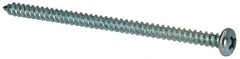 Value Collection - #8 Pan Head Phillips Sheet Metal Screw - Steel, 3" Length Under Head, Grade 2 - Apex Tool & Supply