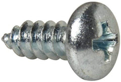 Value Collection - #10 Pan Head Phillips Sheet Metal Screw - Steel, 1/2" Length Under Head, Grade 2 - Apex Tool & Supply