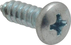 Value Collection - #10 Pan Head Phillips Sheet Metal Screw - Steel, 5/8" Length Under Head, Grade 2 - Apex Tool & Supply