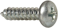 Value Collection - #10 Pan Head Phillips Sheet Metal Screw - Steel, 3/4" Length Under Head, Grade 2 - Apex Tool & Supply