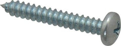 Value Collection - #10 Pan Head Phillips Sheet Metal Screw - Steel, 1-1/4" Length Under Head, Grade 2 - Apex Tool & Supply