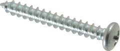 Value Collection - #10 Pan Head Phillips Sheet Metal Screw - Steel, 1-1/2" Length Under Head, Grade 2 - Apex Tool & Supply