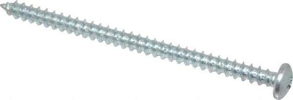 Value Collection - #10 Pan Head Phillips Sheet Metal Screw - Steel, 3" Length Under Head, Grade 2 - Apex Tool & Supply