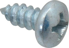 Value Collection - #12 Pan Head Phillips Sheet Metal Screw - Steel, 1/2" Length Under Head, Grade 2 - Apex Tool & Supply