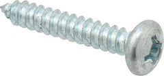 Value Collection - #12 Pan Head Phillips Sheet Metal Screw - Steel, 1-1/4" Length Under Head, Grade 2 - Apex Tool & Supply