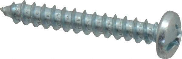 Value Collection - #12 Pan Head Phillips Sheet Metal Screw - Steel, 1-1/2" Length Under Head, Grade 2 - Apex Tool & Supply