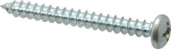 Value Collection - #12 Pan Head Phillips Sheet Metal Screw - Steel, 2" Length Under Head, Grade 2 - Apex Tool & Supply