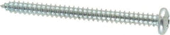 Value Collection - #12 Pan Head Phillips Sheet Metal Screw - Steel, 2-1/2" Length Under Head, Grade 2 - Apex Tool & Supply