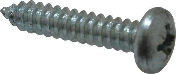 Value Collection - #14 Pan Head Phillips Sheet Metal Screw - Steel, 1-1/4" Length Under Head, Grade 2 - Apex Tool & Supply