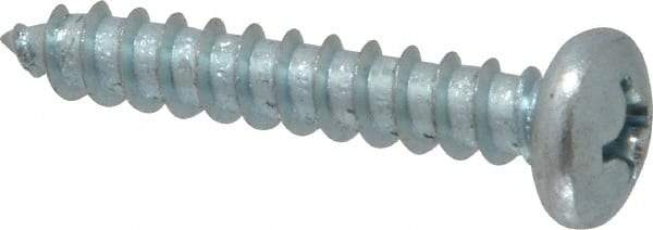 Value Collection - #14 Pan Head Phillips Sheet Metal Screw - Steel, 1-1/2" Length Under Head, Grade 2 - Apex Tool & Supply