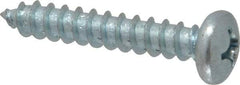 Value Collection - #14 Pan Head Phillips Sheet Metal Screw - Steel, 1-1/2" Length Under Head, Grade 2 - Apex Tool & Supply
