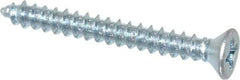 Value Collection - #6 Flat Head Phillips Sheet Metal Screw - Steel, 1-1/4" OAL, Grade 2 - Apex Tool & Supply
