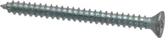 Value Collection - #6 Flat Head Phillips Sheet Metal Screw - Steel, 1-1/2" OAL, Grade 2 - Apex Tool & Supply