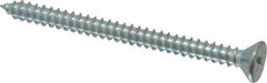 Value Collection - #6 Flat Head Phillips Sheet Metal Screw - Steel, 1-3/4" OAL, Grade 2 - Apex Tool & Supply