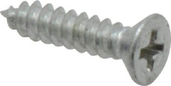 Value Collection - #8 Flat Head Phillips Sheet Metal Screw - Steel, 3/4" OAL, Grade 2 - Apex Tool & Supply