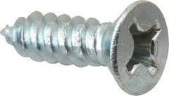 Value Collection - #12 Flat Head Phillips Sheet Metal Screw - Steel, 3/4" OAL, Grade 2 - Apex Tool & Supply
