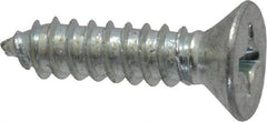 Value Collection - #14 Flat Head Phillips Sheet Metal Screw - Steel, 1" OAL, Grade 2 - Apex Tool & Supply
