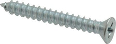Value Collection - #14 Flat Head Phillips Sheet Metal Screw - Steel, 2" OAL, Grade 2 - Apex Tool & Supply