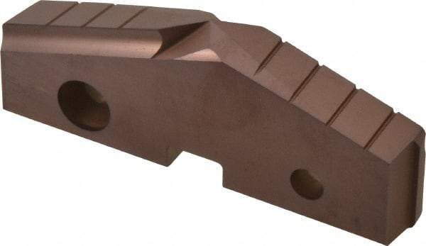 Allied Machine and Engineering - 3-1/8" Diam x 7/16" Thick, Seat Code 6, 144° Included Angle Spade Drill Insert - AM200 Coated, Cobalt, Grade Super Cobalt, Series GEN2 T-A - Apex Tool & Supply