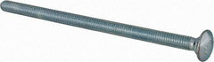 Value Collection - 5/16-18 UNC 6" Length Under Head, Standard Square Neck, Carriage Bolt - Grade 2 Steel, Zinc-Plated Finish - Apex Tool & Supply