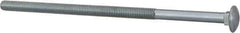 Value Collection - 3/8-16 UNC 8-1/2" Length Under Head, Standard Square Neck, Carriage Bolt - Grade 2 Steel, Zinc-Plated Finish - Apex Tool & Supply