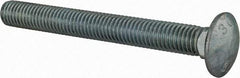 Value Collection - 1/2-13 UNC 4-1/2" Length Under Head, Standard Square Neck, Carriage Bolt - Grade 2 Steel, Zinc-Plated Finish - Apex Tool & Supply