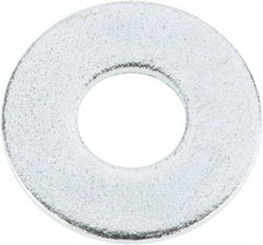 Value Collection - 1/2" Screw, Steel USS Flat Washer - 9/16" ID x 1-3/8" OD, 0.1094" Thick, Zinc-Plated Finish - Apex Tool & Supply