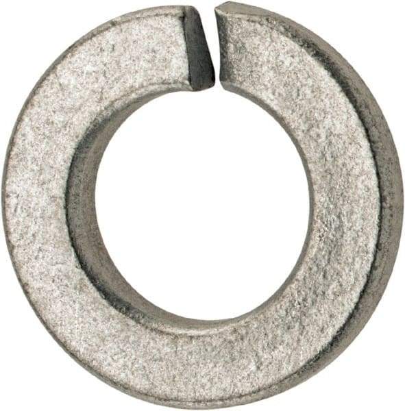Value Collection - 3/8", 0.377" ID, 0.094" Thick Split Lock Washer - Steel, Zinc-Plated Finish, 0.377" Min ID, 0.385" Max ID, 0.68" Min OD, 0.683" Max OD - Apex Tool & Supply