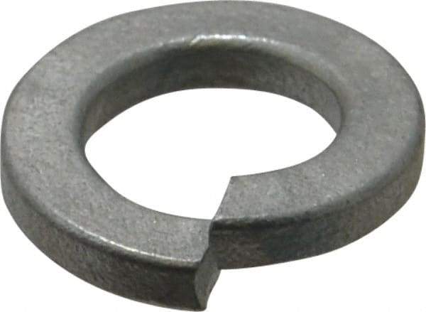 Value Collection - 9/16", 0.564" ID, 0.141" Thick Split Lock Washer - Steel, Zinc-Plated Finish, 0.564" Min ID, 0.574" Max ID, 0.965" Min OD, 0.971" Max OD - Apex Tool & Supply