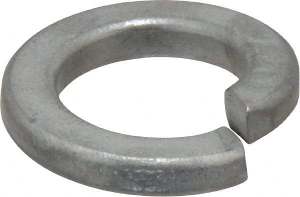 Value Collection - 3/4", 0.753" ID, 0.188" Thick Split Lock Washer - Steel, Zinc-Plated Finish, 0.753" Min ID, 0.766" Max ID, 1.265" Min OD, 1.271" Max OD - Apex Tool & Supply