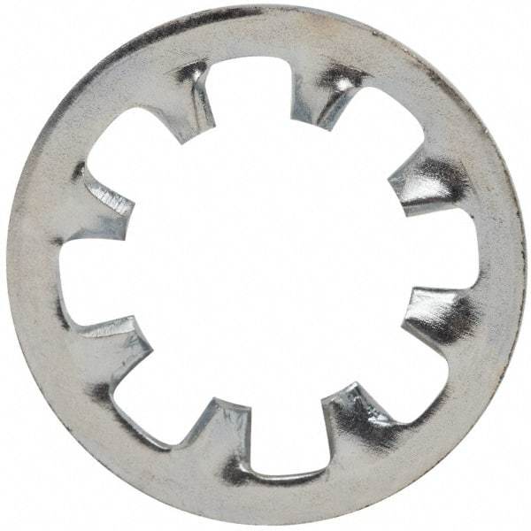 Value Collection - 5/16" Screw, 0.332" ID, Steel Internal Tooth Lock Washer - 0.61" OD, Zinc-Plated, Grade 2 - Apex Tool & Supply