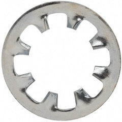 Value Collection - 5/16" Screw, 0.332" ID, Steel Internal Tooth Lock Washer - 0.61" OD, Zinc-Plated, Grade 2 - Apex Tool & Supply