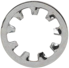 Value Collection - 3/8" Screw, 0.398" ID, Steel Internal Tooth Lock Washer - 0.692" OD, Zinc-Plated, Grade 2 - Apex Tool & Supply