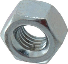 Value Collection - 9/16-12 UNC Steel Right Hand Heavy Hex Nut - 15/16" Across Flats, 0.5469" High, Zinc-Plated Finish - Apex Tool & Supply