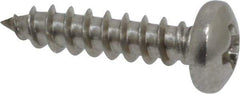 Value Collection - #6 Pan Head Phillips Sheet Metal Screw - Stainless Steel, 5/8" Length Under Head, Grade 18-8 - Apex Tool & Supply
