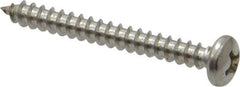 Value Collection - #6 Pan Head Phillips Sheet Metal Screw - Stainless Steel, 1-1/4" Length Under Head, Grade 18-8 - Apex Tool & Supply