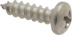 Value Collection - #8 Pan Head Phillips Sheet Metal Screw - Stainless Steel, 5/8" Length Under Head, Grade 18-8 - Apex Tool & Supply