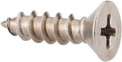 Value Collection - #10 Flat Head Phillips Sheet Metal Screw - Stainless Steel, 3/4" OAL, Grade 18-8 - Apex Tool & Supply