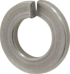 Value Collection - 1/4", 0.062" Thick Split Lock Washer - 18-8 Stainless Steel, 0.252" Min ID, 0.26" Max ID, 0.25" Min OD, 0.487" Max OD - Apex Tool & Supply