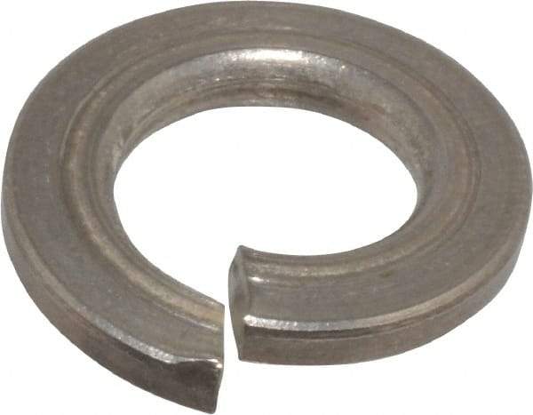 Value Collection - 3/8", 0.094" Thick Split Lock Washer - 18-8 Stainless Steel, 0.377" Min ID, 0.385" Max ID, 0.156" Min OD, 0.68" Max OD - Apex Tool & Supply