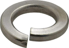Value Collection - 1", 1/4" Thick Split Lock Washer - 18-8 Stainless Steel, 1.017" Min ID, 1.042" Max ID, 1.667" Min OD, 1.705" Max OD - Apex Tool & Supply
