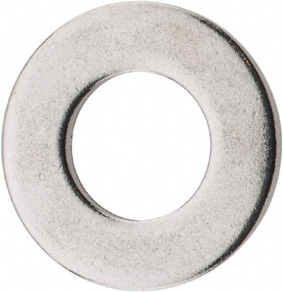 Value Collection - 3/8" Screw, Grade 18-8 Stainless Steel Standard Flat Washer - 13/32" ID x 13/16" OD, 0.065" Thick - Apex Tool & Supply